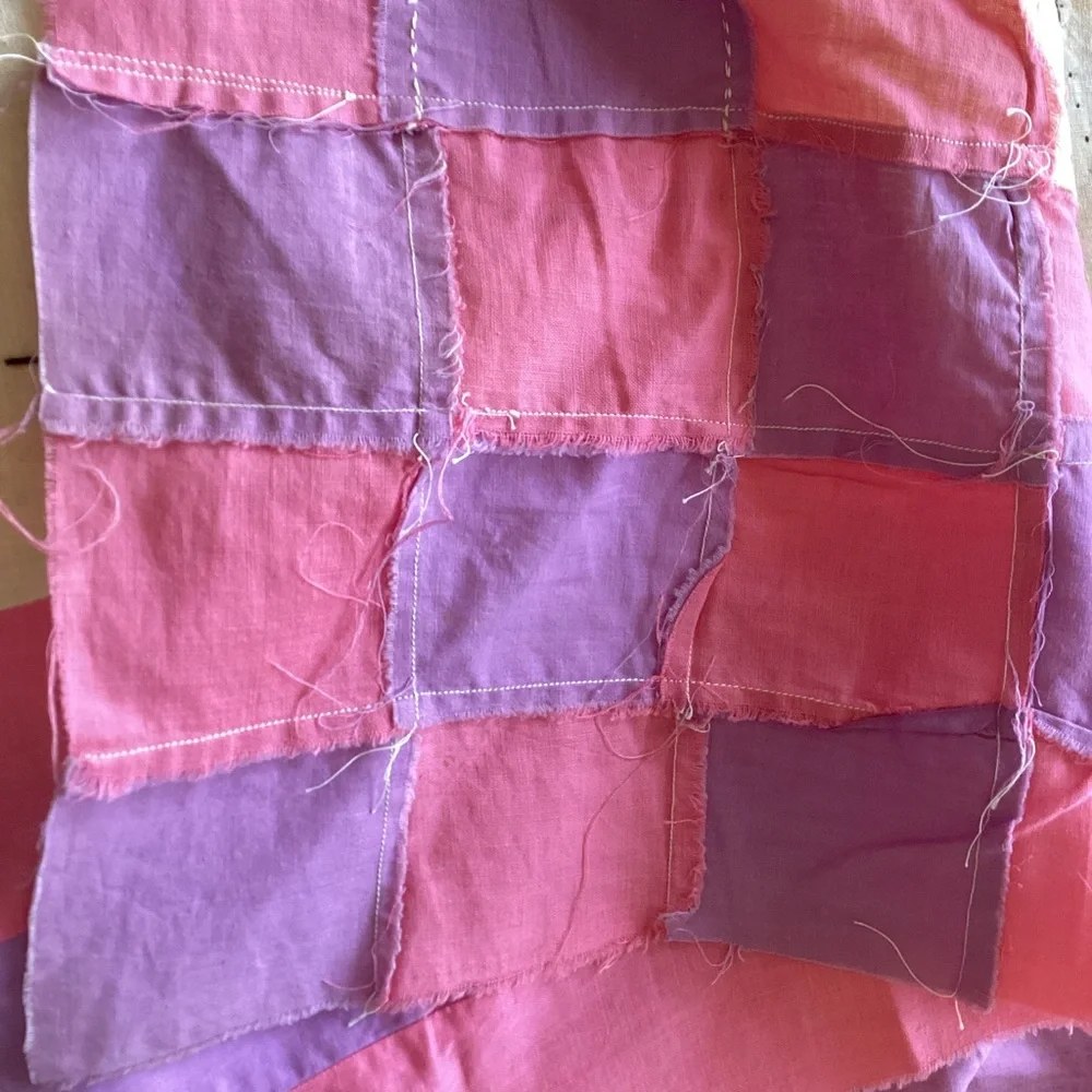 Vintage Sunbonnet Sue Quilt Top 72”x88”